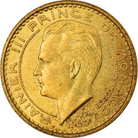 Monnaie, Monaco, Rainier III, 50 Francs, Cinquante, 1950, SUP, Aluminum-Bronze - 1949-1956 Francos Antiguos