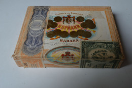 Rare Boite En Bois à Cigares Marque Habana De Hupmann Havane  Format 16 X 12 X 3cm - Other & Unclassified