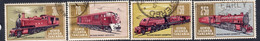 Kenya, Uganda & Tanzania 1971 Railway Transport Set Of 4, Used, SG 292/5 (BA2) - Kenya, Uganda & Tanzania