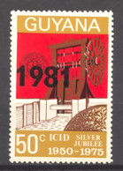 Delcampe - Guyana, 1981, Water Management Commission, ICID, Overprinted, MNH, Michel 655 - Guyane (1966-...)