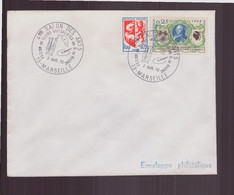 France, Enveloppe Avec Cachet Commémoratif " Salon Des Arts " Du 2 Avril 1970 à Marseille - Commemorative Postmarks
