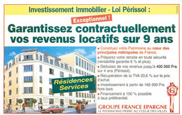 Publicités - Publicité GFE - Groupe France Epargne - Immobilier - Nantes - Bon état - Publicités