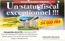 Publicités - Publicité Groupe France Investissements - Immobilier - La Chapelle Sur Erdre - Bon état - Publicités