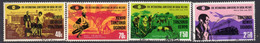 Kenya, Uganda & Tanzania 1974 Social Welfare Conference Set Of 4, Used, SG 355/8 (BA2) - Kenya, Oeganda & Tanzania