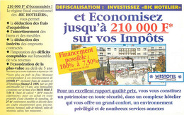 Publicités - Publicité Groupe France Investissements - Westotel - Immobilier - Carquefou - Bon état - Publicités