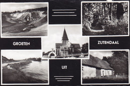 Belgium CPA Groeten Uit Zutendaal P. Liebens ZUTENDAAL 1964? KOOG Aan De Zaan Netherlands Echte Real Photo (2 Scans) - Zutendaal