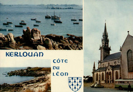 Dep 29 , Cpm KERLOUAN , Cote Du Léon , MX 2212 , Multivues , Edit. JOS  (27903) - Kerlouan