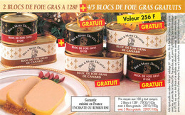 Publicités - Publicité Paul Et Marie Decayzac - Foie Gras - Cahors - Bon état - Publicités