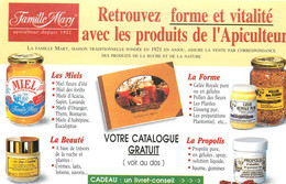 Publicités - Publicité Famille Mary - La Ruche De Beau Rivage - St - Saint André De La Marche - Apiculture - Miel - Publicités