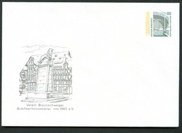 Bund PU288 B2/002 LÖWENDENKMAL BRAUNSCHWEIG 1988 - Privatumschläge - Ungebraucht