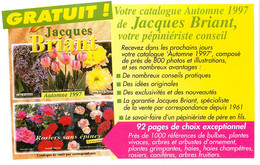 Publicités - Publicité Jacques Briant - Pépiniériste - Fleurs - St - Saint Sylvain D'Anjou - Bon état - Advertising