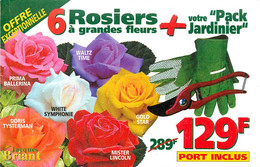 Publicités - Publicité Jacques Briant - Pépiniériste - Fleurs - St - Saint Sylvain D'Anjou - état - Advertising