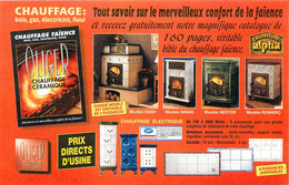 Publicités - Publicité Oliger - Chauffage - Bois - Gaz - Electricité - Fioul - St - Saint Louis - Moselle - Bon état - Advertising