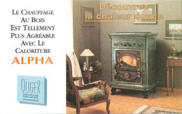 Publicités - Publicité Oliger - Chauffage - Bois - Gaz - Electricité - Fioul - St - Saint Louis - Moselle - Bon état - Advertising