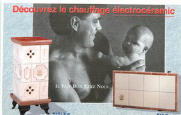 Publicités - Publicité Oliger - Chauffage - Bois - Gaz - Electricité - Fioul - St - Saint Louis - Moselle - Bon état - Publicités