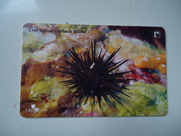 CROATIA USED CARDS MARINE LIFE  FISHES - Vissen