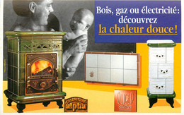 Publicités - Publicité Oliger - Chauffage - Bois - Gaz - Electricité - Fioul - St - Saint Louis - Moselle - Bon état - Publicités