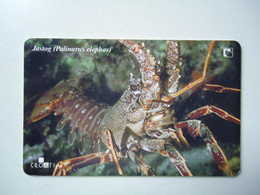 CROATIA USED CARDS MARINE LIFE  FISHES - Peces