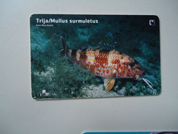 CROATIA USED CARDS MARINE LIFE  FISHES - Poissons