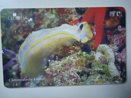 CROATIA USED CARDS MARINE LIFE  FISHES - Peces