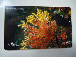 CROATIA USED CARDS MARINE LIFE  FISHES - Peces