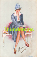 CPA ILLUSTRATEUR FABIANO FEMME ARTIST SIGNED WOMAN LADY - Fabiano