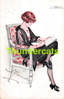 CPA ILLUSTRATEUR SUZANNE MEUNIER ARTIST SIGNED FEMME WOMAN LADY - Meunier, S.