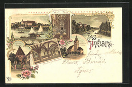 Lithographie Havelberg, Refectorium, St. Annen-Kapelle, Südseite Vom Dom - Havelberg