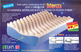 Publicités - Publicité Dorflex - Oreillers - Oreiller - Temps L - Roubaix - état - Advertising