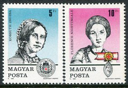 HUNGARY 1989 Stamp Day: Famous Women MNH / **.  Michel 4048-49 - Neufs