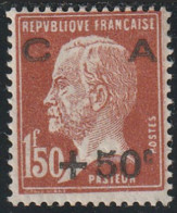 Année 1928 - N° 255 - Au Profit De La Caisse D'Amortissement - Pasteur Surchargé + 50 C. Sur 1 F. 50 - Neuf Cote : 150 € - Neufs