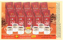 Publicités - Publicité Café - Paul Dequidt - Torréfacteur - Wormhout - Bon état - Advertising