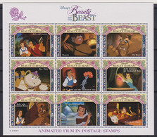 2676 A  /  WALT DISNEY  Saint Vincent   1992 ( BEAUTY And The BEAST ) - Disney
