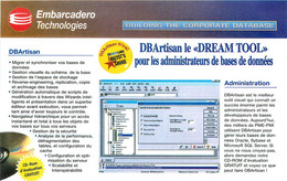 Publicités - Publicité Embarcadero Technologies - Informatique - Groupe Tests - Ste - Sainte Geneviève - Oise - Publicités