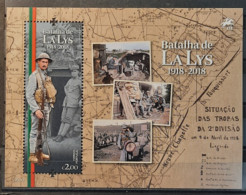 2018 - Portugal - MNH - Centenary Of La Lys Battle  - Souvenir Sheet Of 1 Stamp - Neufs