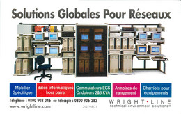 Publicités - Publicité Wright Line - Solutions Globales Pour Réseaux - Groupe Tests - Ste - Sainte Geneviève - Oise - Advertising