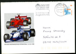 Bund PU292 D2/002 FORMEL 1 Berlin Gelaufen 1999 NGK 5,00 € - Privatumschläge - Gebraucht