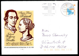 Bund PU292 D2/004 GOETHE Und ANNA LUISE KARSCH Berlin Gelaufen 1999 NGK 5,00 € - Private Covers - Used