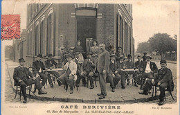 59 - Nord - La Madeleine Lez Lille - Cafe Deriviere - Rue De Marquette   (N4738) - La Madeleine