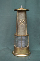 Rare Bouteille Liqueur De Collection Lampe De Mineur N°2 - Spirituosen