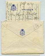 Lettre 1910 Pour Paris, à En-tête Du Naval And Military Club, London. Comtesse Michel De Pierredon. - Covers & Documents