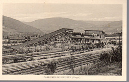 POUXEUX  -  Les Carrières  -  Aspect Du Tapis Roulant - Pouxeux Eloyes