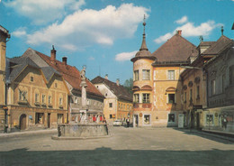 4953) WINDISCHGARTEN - OÖ - Marktplatz - Echte Farbaufnahme - Bäckerei BRUCKMÜLLER - U. Altes AUTO - Windischgarsten