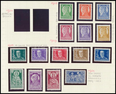 ** 1928-1930 4 Klf Sor (14.100) - Altri & Non Classificati