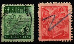 Cuba 1950 Mi 229-230 Tobacco Industry (1) - Gebraucht