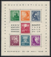 ** 1938-1941 Kis összeállítás 5 Db Blokkal, Benne 2 Db ORBÉK,Eucharisztikus,Szent István, Művész értékekkel (32.500) - Other & Unclassified