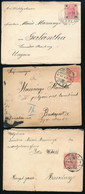 1899-1904 10 Db Levél,többségében Galántára Küldve - Other & Unclassified