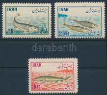** Irán 1954 Halak Mi 898 + 899 +902 (Mi EUR 92.-) (jelentéktelen Gumihiba / Gum Disturbance) - Altri & Non Classificati