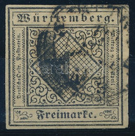 O Német államok Württemberg 1851 Mi 1b (Mi EUR 120,-) - Altri & Non Classificati