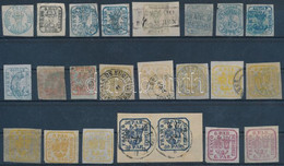 O Románia 23 Klasszikus Bélyeg és Hamisítvány / 23 Classic Stamps And Forgeries - Andere & Zonder Classificatie